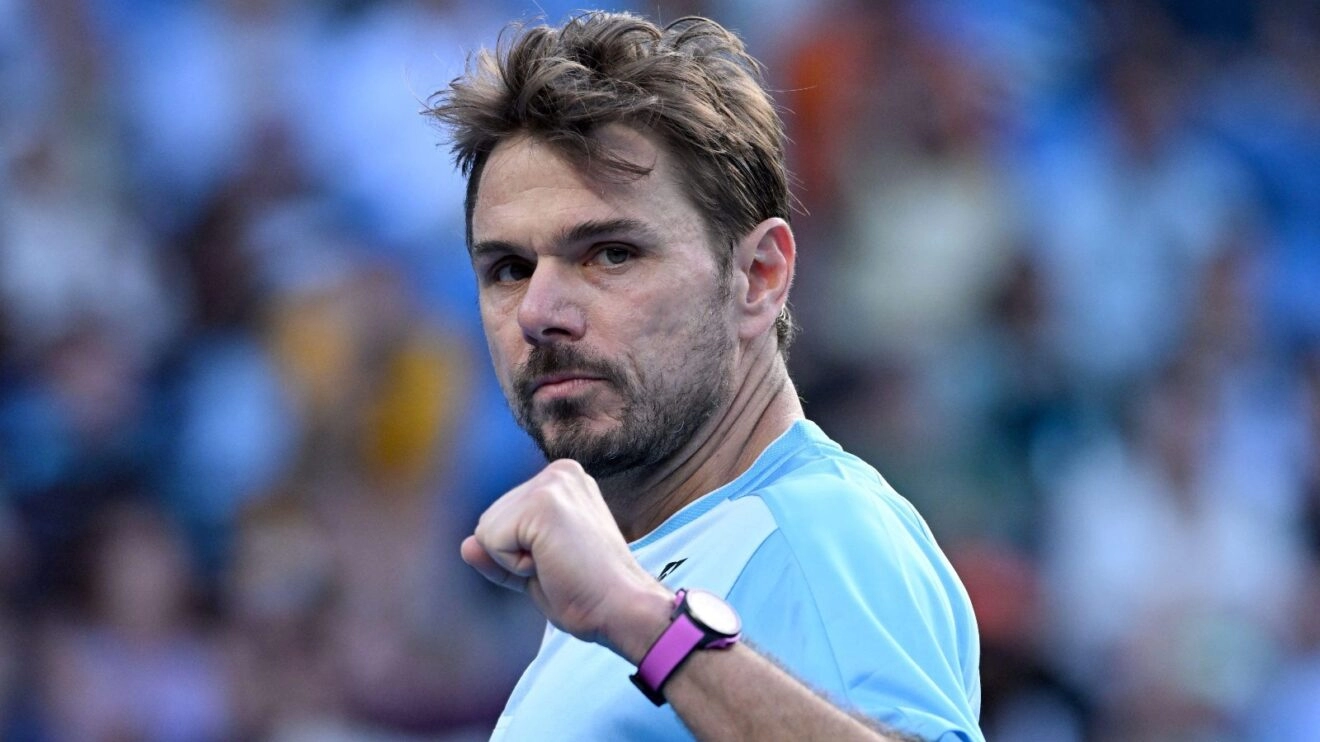 Wawrinka australian open 22. 1. 2026.
